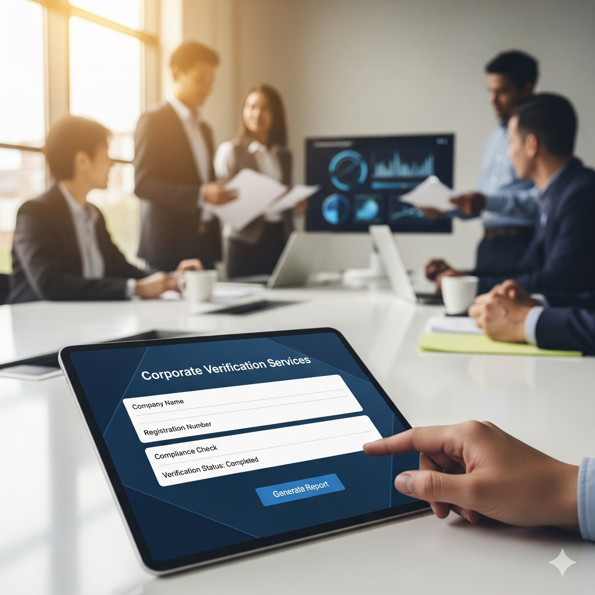 Corporate Verification verification service